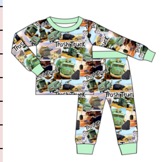 Night Before Trash Day 2-piece set