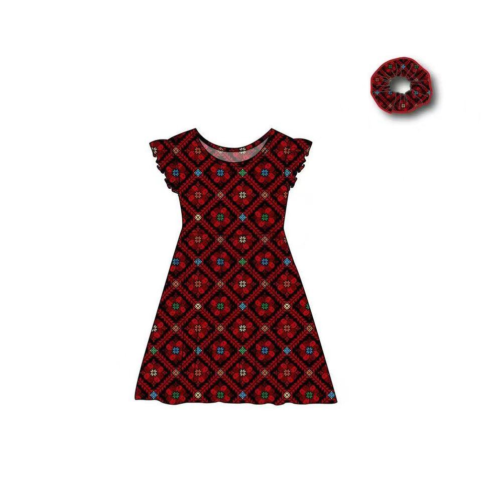 Tatreez Twirl Dress - PRE-ORDER