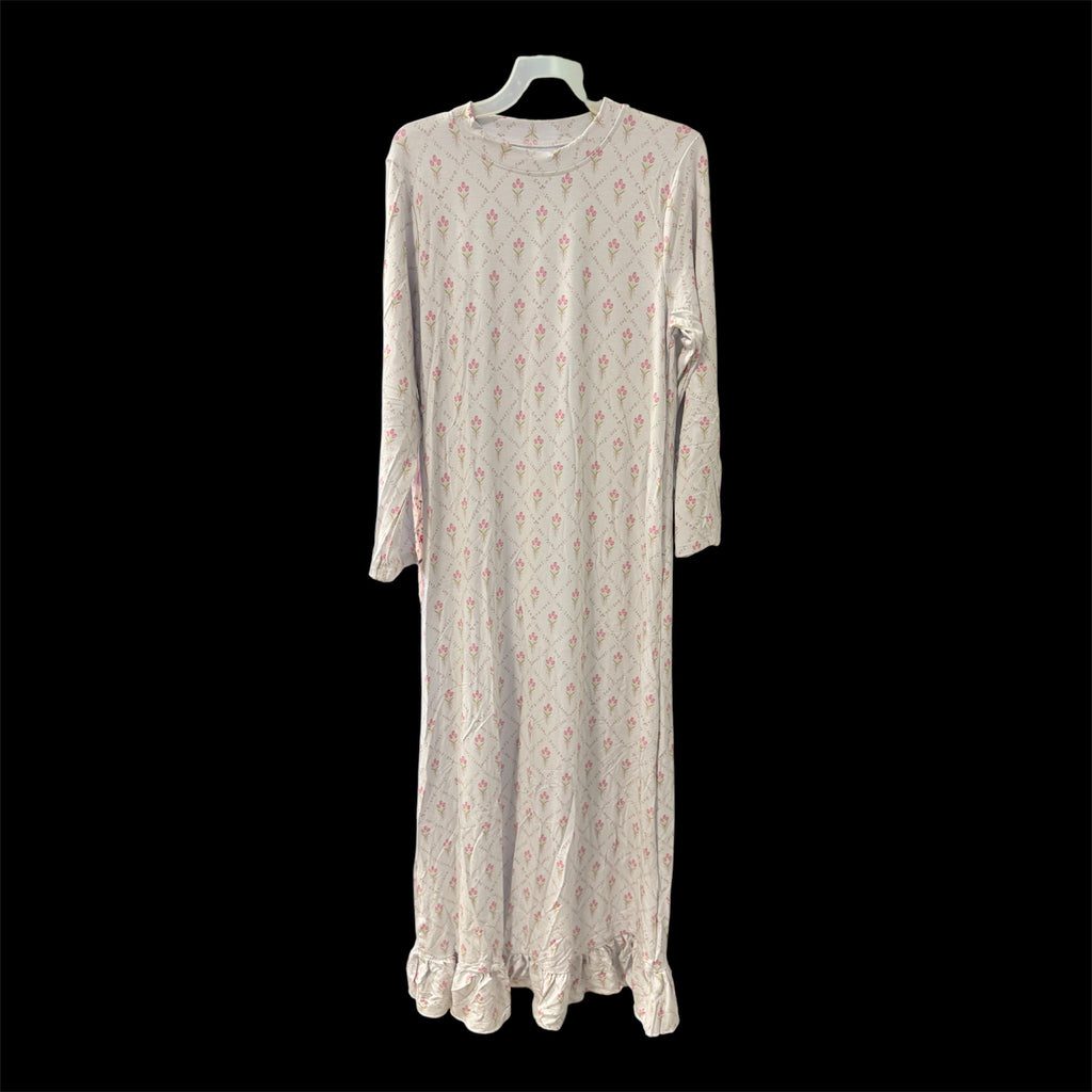 Petite Moon Pink Garden Girls Nightgown