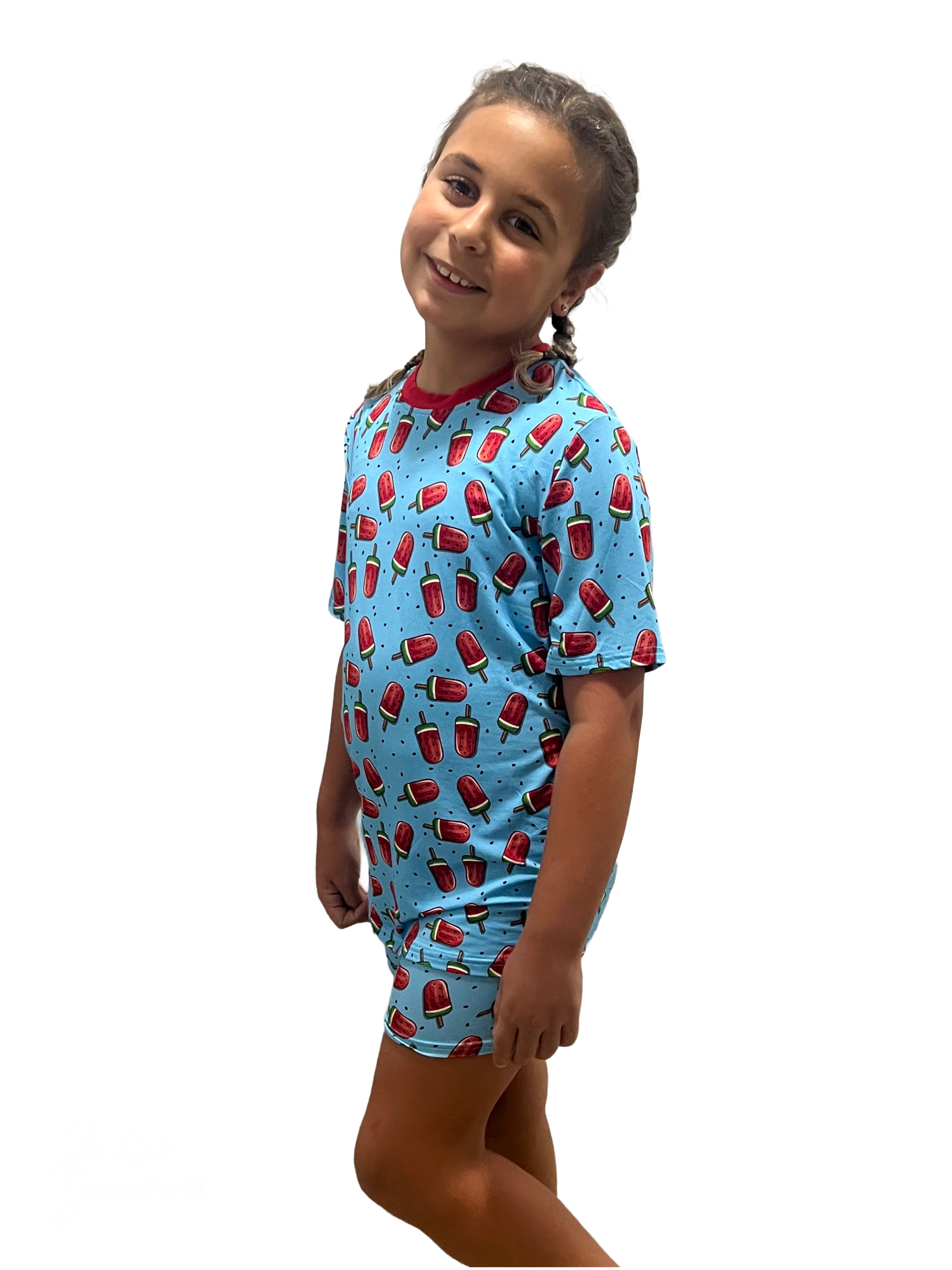 Pops of Freedom 2-piece Short Set